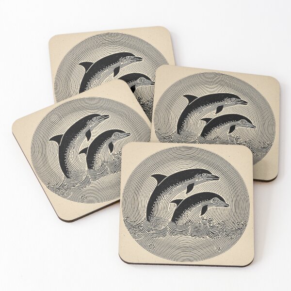 Item preview, DOLPHINS - SEASCAPE .125 designed and sold by lautir.