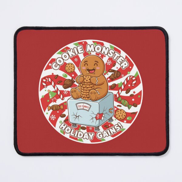 Item preview, Cookie Monster Holiday Gains designed and sold by PrintBreeze.