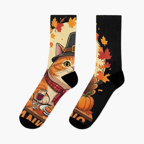 Item preview,  cat thanksgiving cat turkey designed and sold by Uglyandcute.