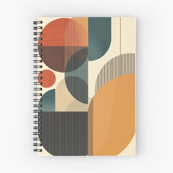 Item preview, Mid-Century Modern Abstract Geometry | Retro Shapes Wall Art designed and sold by AM-little-shop.