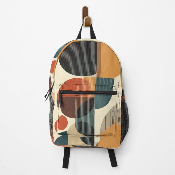 Item preview, Mid-Century Modern Abstract Geometry | Retro Shapes Wall Art designed and sold by AM-little-shop.
