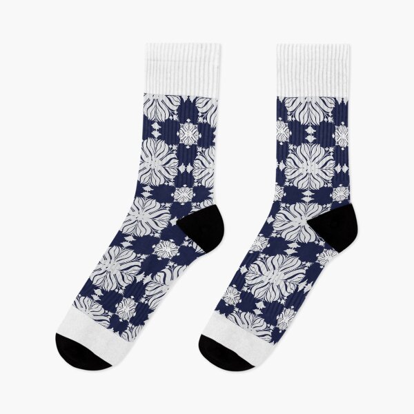 Item preview, Floral Vintage Damask – Elegant Classic Botanical Pattern designed and sold by Line-Aura.