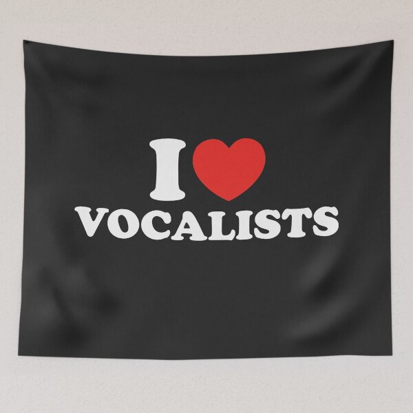 Item preview, I Love Vocalists designed and sold by shitpostee.