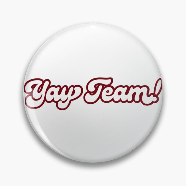 Item preview, Yay Team (red) designed and sold by DumESports.