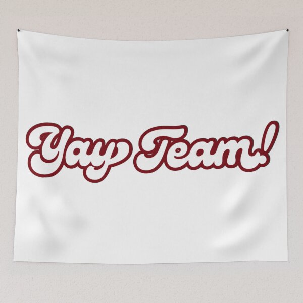 Item preview, Yay Team (red) designed and sold by DumESports.