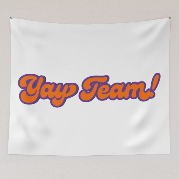 Item preview, Yay Team (orange) designed and sold by DumESports.