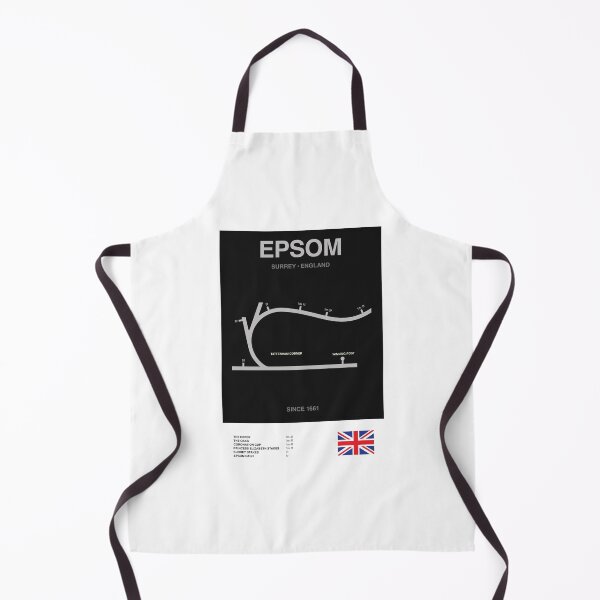 Item preview, Minimalist Epsom Horse Racing Course Line Print designed and sold by The Circuit Collection.