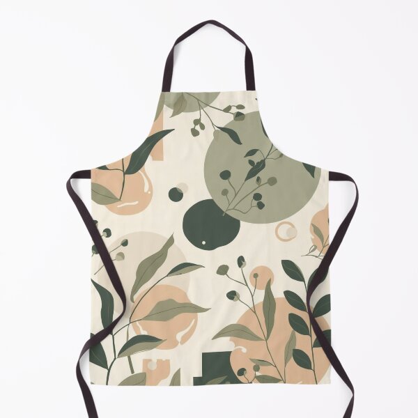 Item preview, Abstract Botanical Pattern | Modern Nature Design in Earthy Tones designed and sold by AM-little-shop.