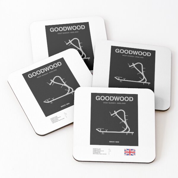 Item preview, Minimalist Goodwood Horse Racing Course Line Print designed and sold by The Circuit Collection.