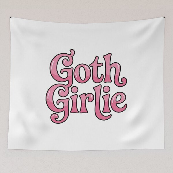 Item preview, Goth Girlie! Pink Goth Girl designed and sold by PMCreative.