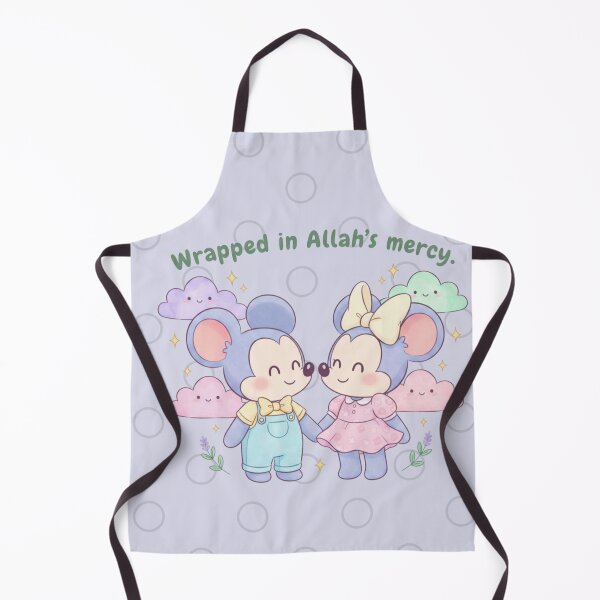 Item preview, Wrapped in Allah’s Mercy – Cute Pastel Islamic Affirmation Art in Mickey minnie mouse designed and sold by Try the shot.