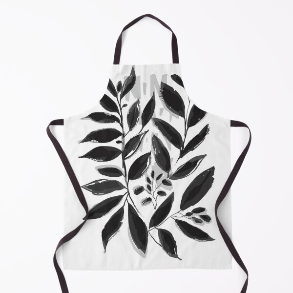 Item preview, Monochrome Botanical Abstract | Minimalist Black and White Wall Art designed and sold by AM-little-shop.