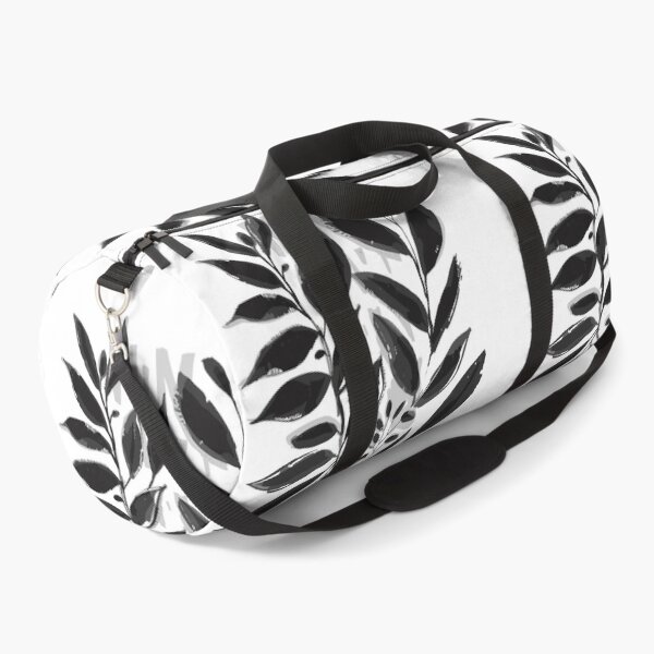 Item preview, Monochrome Botanical Abstract | Minimalist Black and White Wall Art designed and sold by AM-little-shop.