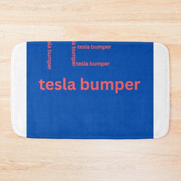 Item preview, tesla bumper designed and sold by sisira gunarathna.
