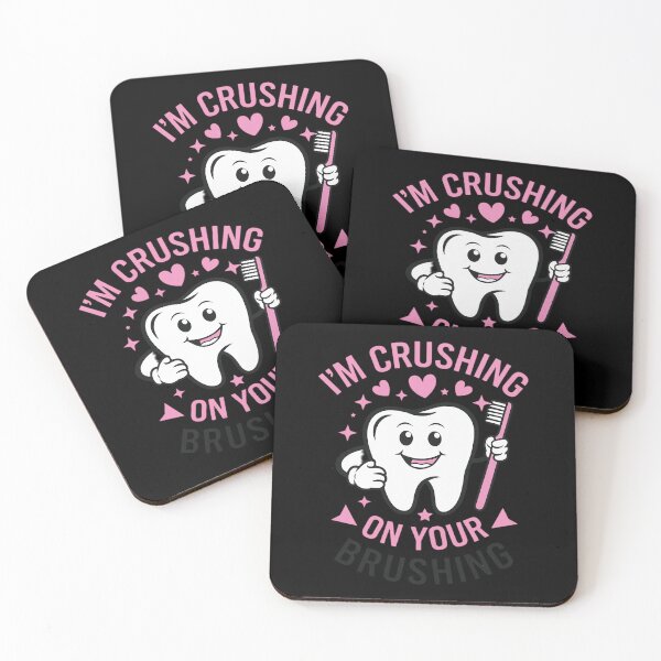 Item preview, I'm Crushing On Your Brushing Dental Valentine's Day designed and sold by NeomiStoreSS.