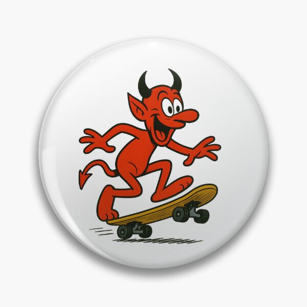 Item preview, COMIC BOOK OF A DEVIL ON A SKATEBOARD designed and sold by infinitearte.
