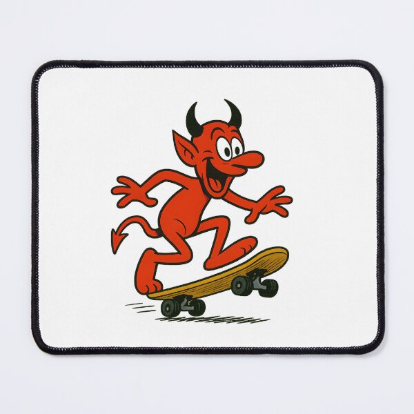 Item preview, COMIC BOOK OF A DEVIL ON A SKATEBOARD designed and sold by infinitearte.