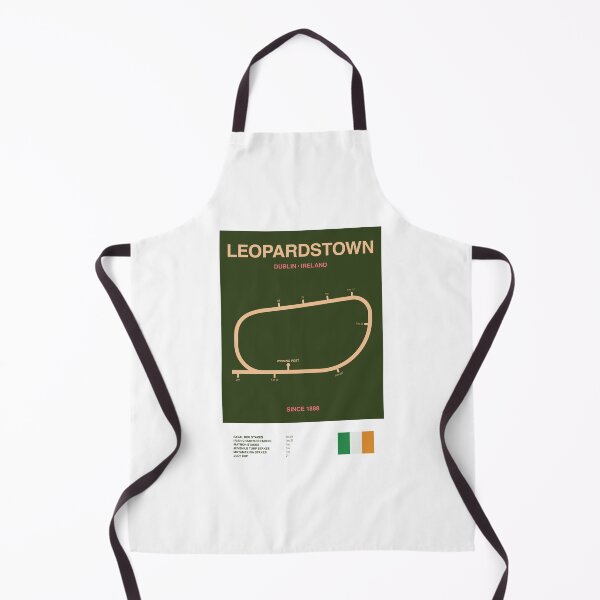 Item preview, Minimalist Leopardstown Horse Racing Course Line Print designed and sold by The Circuit Collection.
