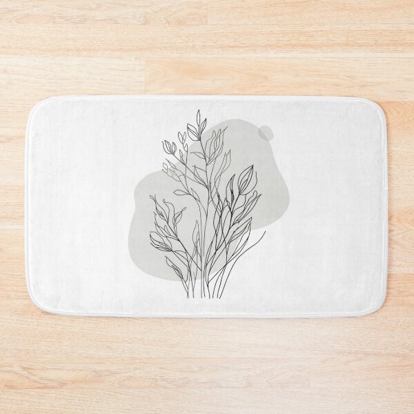 Item preview, Botanical Line Flow | Minimal Abstract Art in Black and White designed and sold by AM-little-shop.