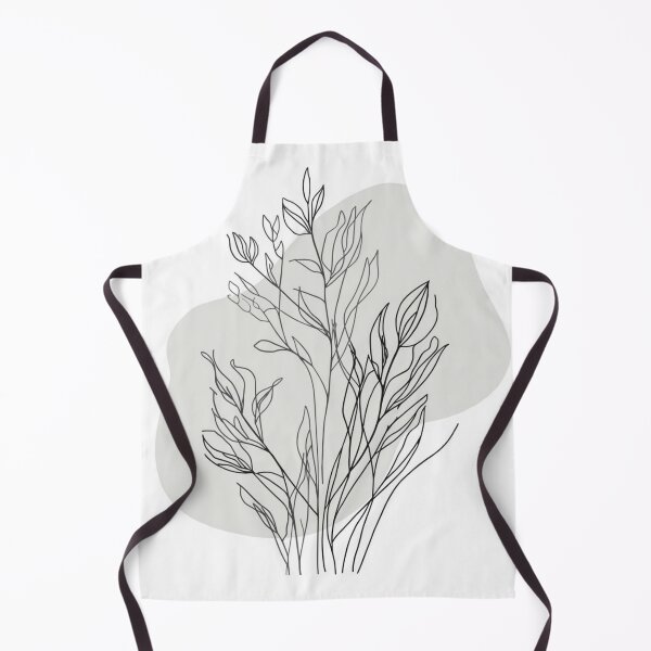 Item preview, Botanical Line Flow | Minimal Abstract Art in Black and White designed and sold by AM-little-shop.
