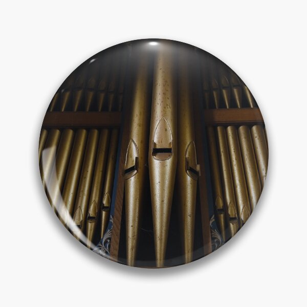 Item preview, Majestic Church Organ Pipes in Gold and Blue designed and sold by pinkal.