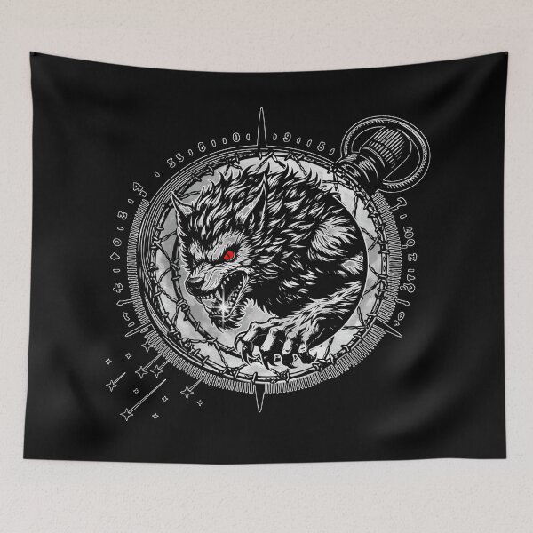 Item preview, Time of the Werewolf, nightmare gift designed and sold by Tattoo-Shirt Designer .