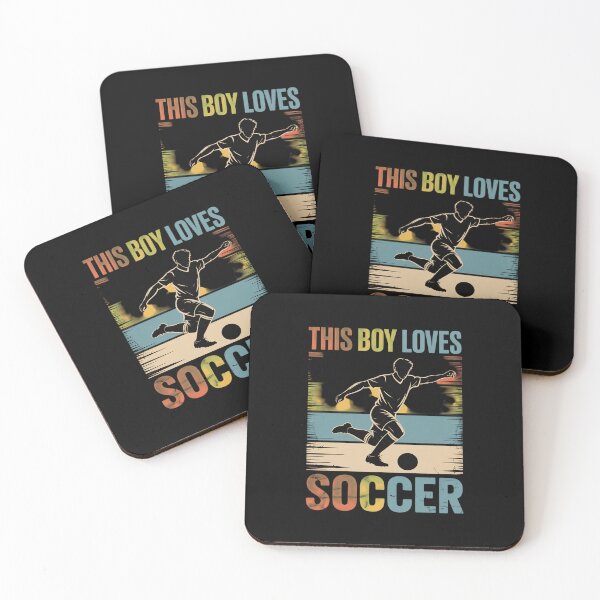 Item preview, This Boy Loves Soccer Boys Soccer designed and sold by THagBlue.