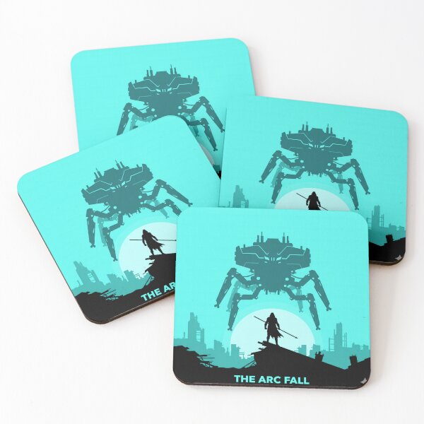 Item preview, Arc raiders – Warrior Confronting a Mechanical Titan designed and sold by LoomisDreams.