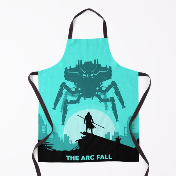 Item preview, Arc raiders – Warrior Confronting a Mechanical Titan designed and sold by LoomisDreams.