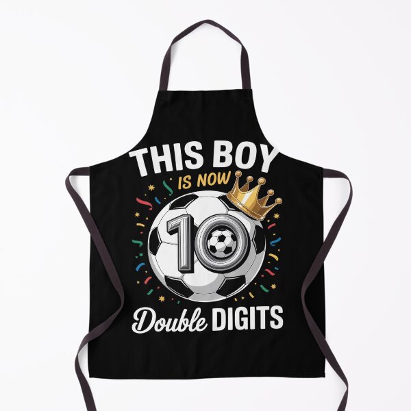 Item preview, This Boy Now 10 Double Digits Soccer 10 Years Old Birthday designed and sold by THagBlue.