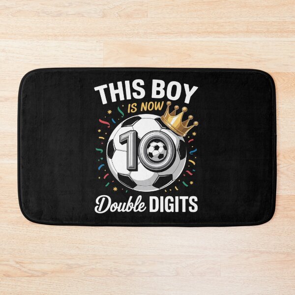 Item preview, This Boy Now 10 Double Digits Soccer 10 Years Old Birthday designed and sold by THagBlue.