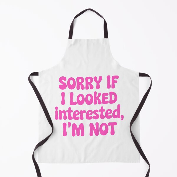 Item preview, Sorry If I Looked Interested Im Not! Pink Girly designed and sold by PMCreative.