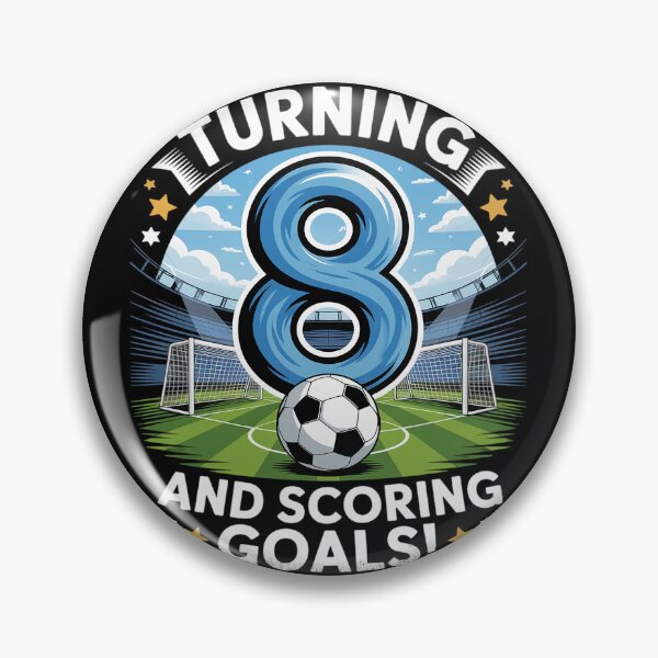 Item preview, Turning 8 Soccer Birthday 8 Years Football 8th Soccer Player designed and sold by THagBlue.