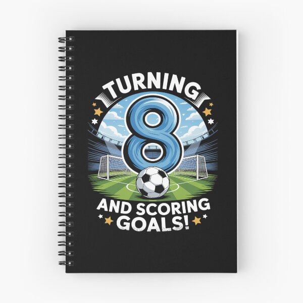 Item preview, Turning 8 Soccer Birthday 8 Years Football 8th Soccer Player designed and sold by THagBlue.