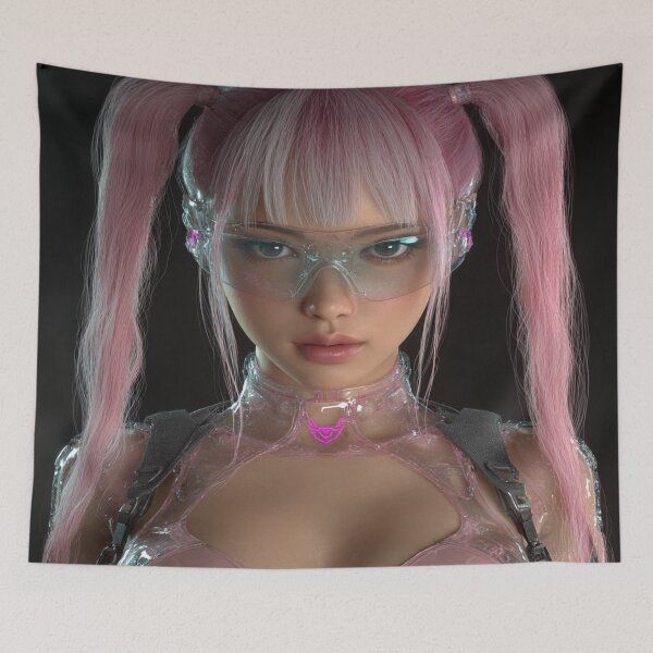 Item preview, Cyber Girl designed and sold by eternia35.