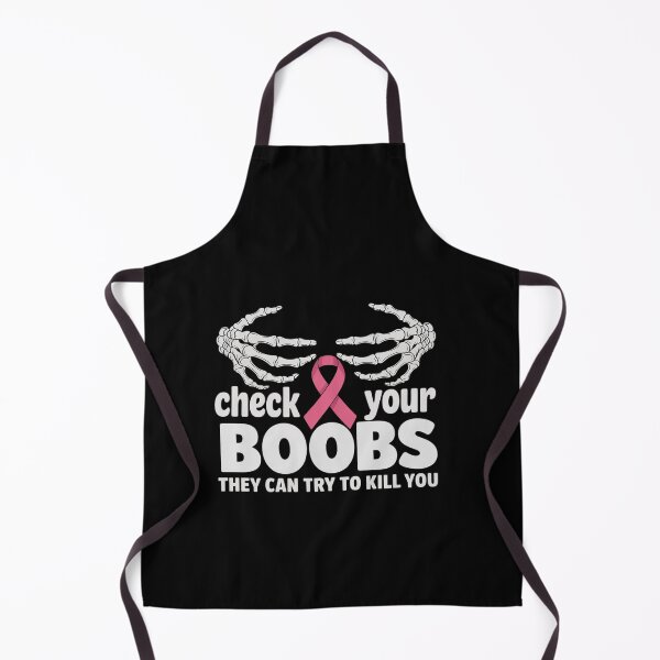 Item preview, Pink Ribbon Funny Breast Cancer Awareness Check your Boobs designed and sold by RayArmstrong.