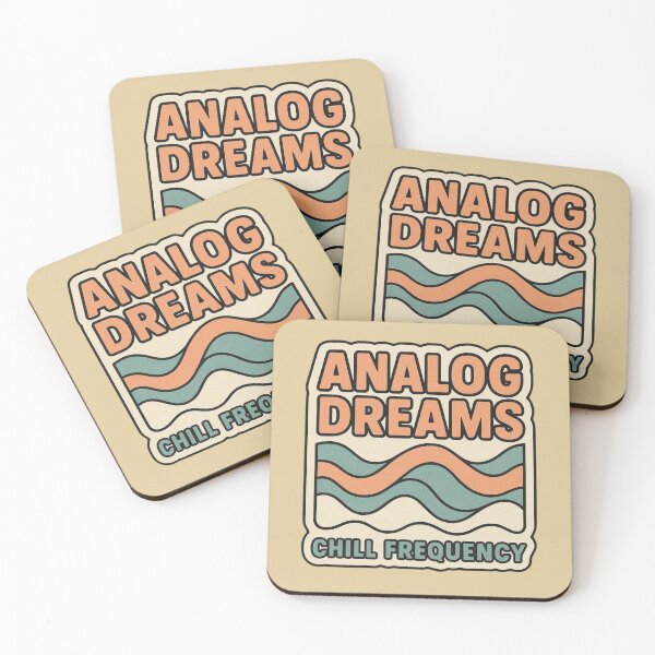 Item preview, Analog Dreams – Chill Frequency Retro Design designed and sold by |TRSSHOP|.