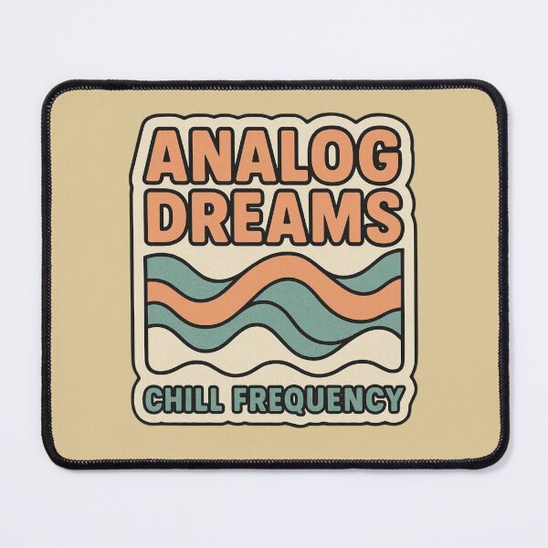 Item preview, Analog Dreams – Chill Frequency Retro Design designed and sold by |TRSSHOP|.
