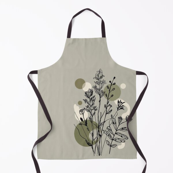 Item preview, Olive Botanical Abstract | Modern Minimal Wall Decor designed and sold by AM-little-shop.