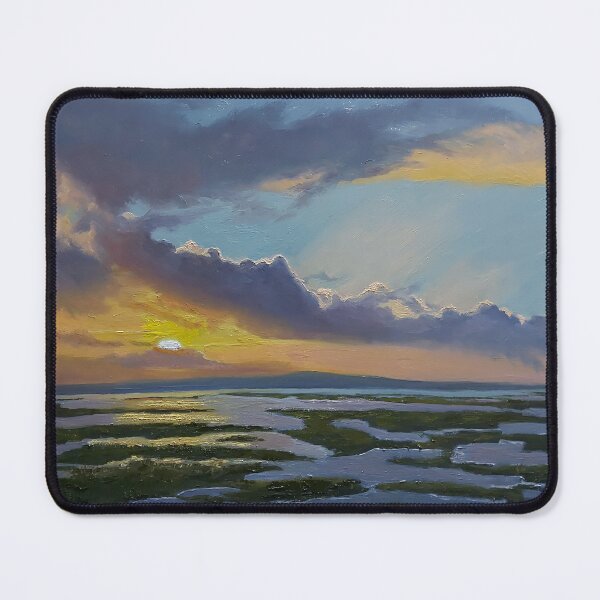 Item preview, Lymington Marshes at Sunset designed and sold by ArtfromCoz.