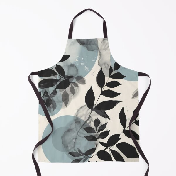 Item preview, Soft Sky Botanical | Minimal Abstract in Blue and Gray designed and sold by AM-little-shop.