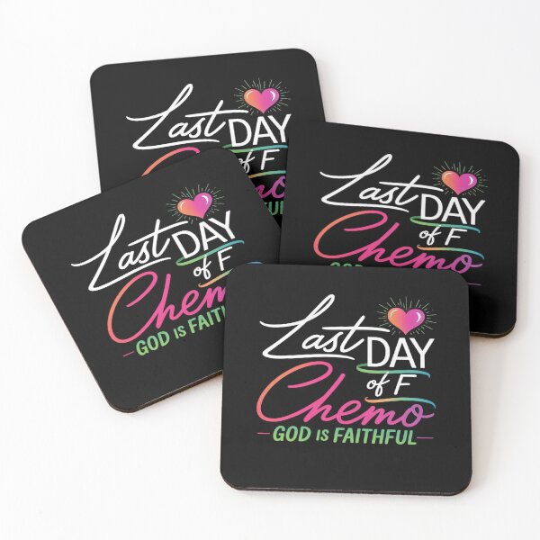 Item preview, Last Day of Chemo God Is Faithful - Breast Cancer Awareness designed and sold by RansomFlatley.