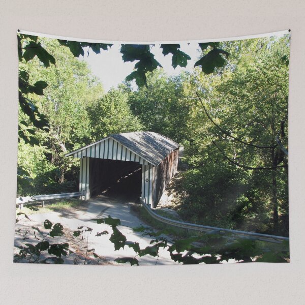 Item preview, Colville Covered Bridge designed and sold by gotucoveredart.