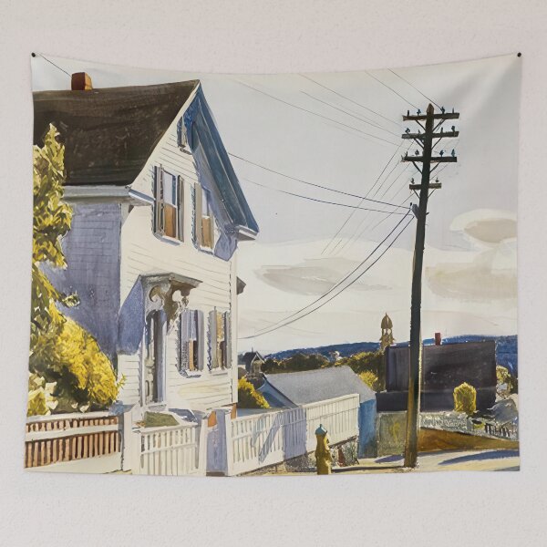 Item preview, Edward Hopper - Authentic Edward Hopper Artwork -  High Quality & Original Design By Edward Hopper Artwork designed and sold by Dahmadlo.