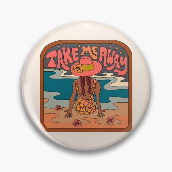 Item preview, Retro Beach Summer Escape Girl designed and sold by Oniyasha.