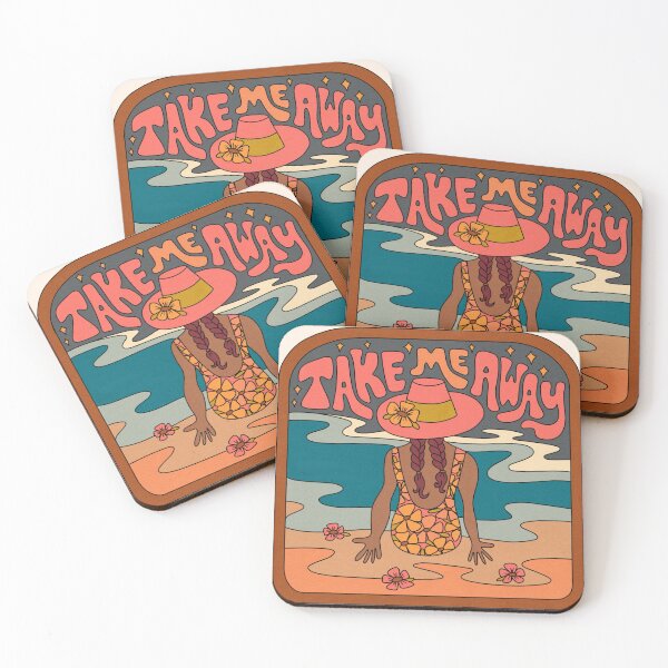 Item preview, Retro Beach Summer Escape Girl designed and sold by Oniyasha.
