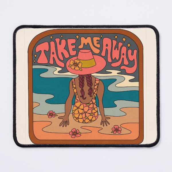 Item preview, Retro Beach Summer Escape Girl designed and sold by Oniyasha.