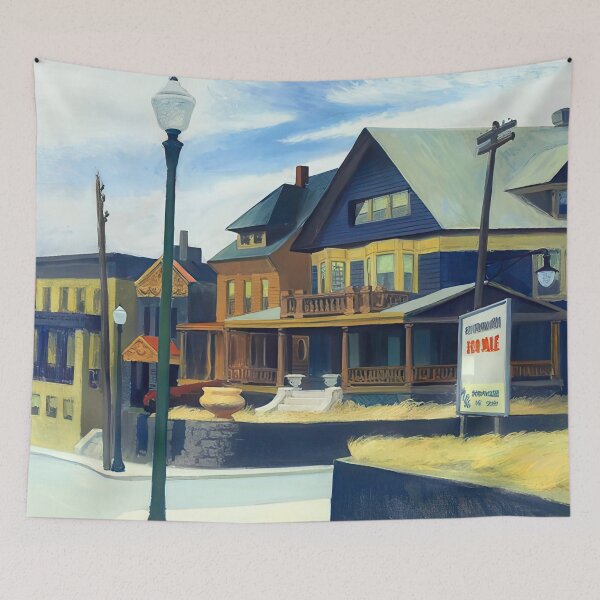 Item preview, Edward Hopper - Authentic Edward Hopper Artwork -  High Quality & Original Design By Edward Hopper Artwork designed and sold by Dahmadlo.