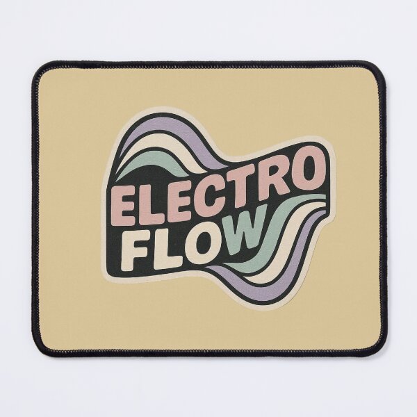 Item preview, Electro Flow – Retro Wave Motion Design designed and sold by |TRSSHOP|.