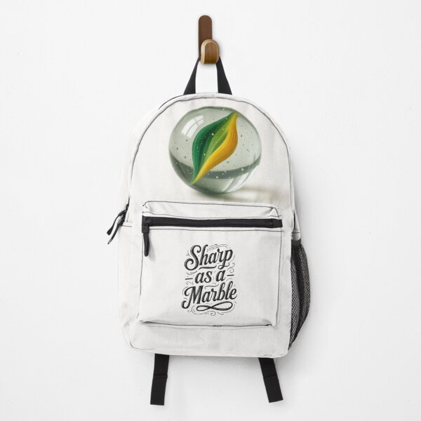 Item preview, Sharp as a Marble – Witty Glass Marble Art Design designed and sold by RetroChill.